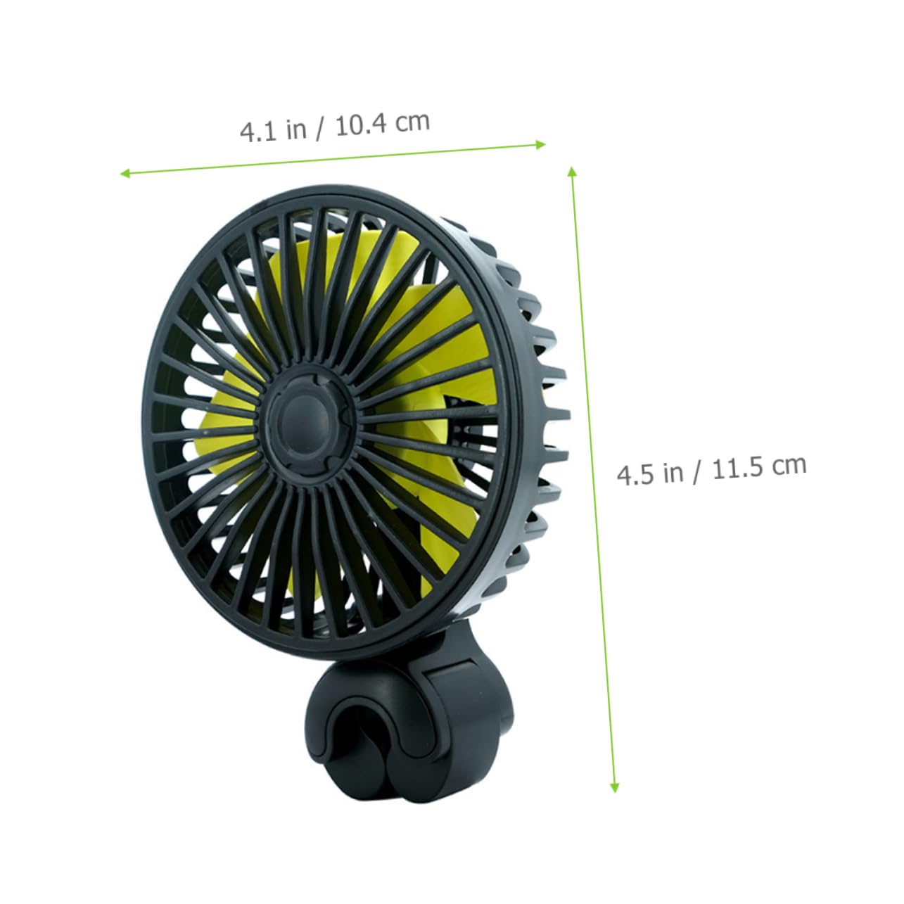 balacoo Clip USB Car Fan Speed Cooling Fan for Backseat Durable and Convenient Compatible with Cars for Hot Summer Storage Space for Aroma
