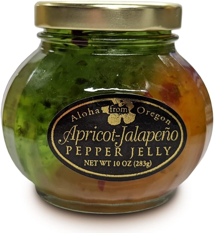 Aloha From Oregon Apricot and Jalapeño Split Pepper Jelly