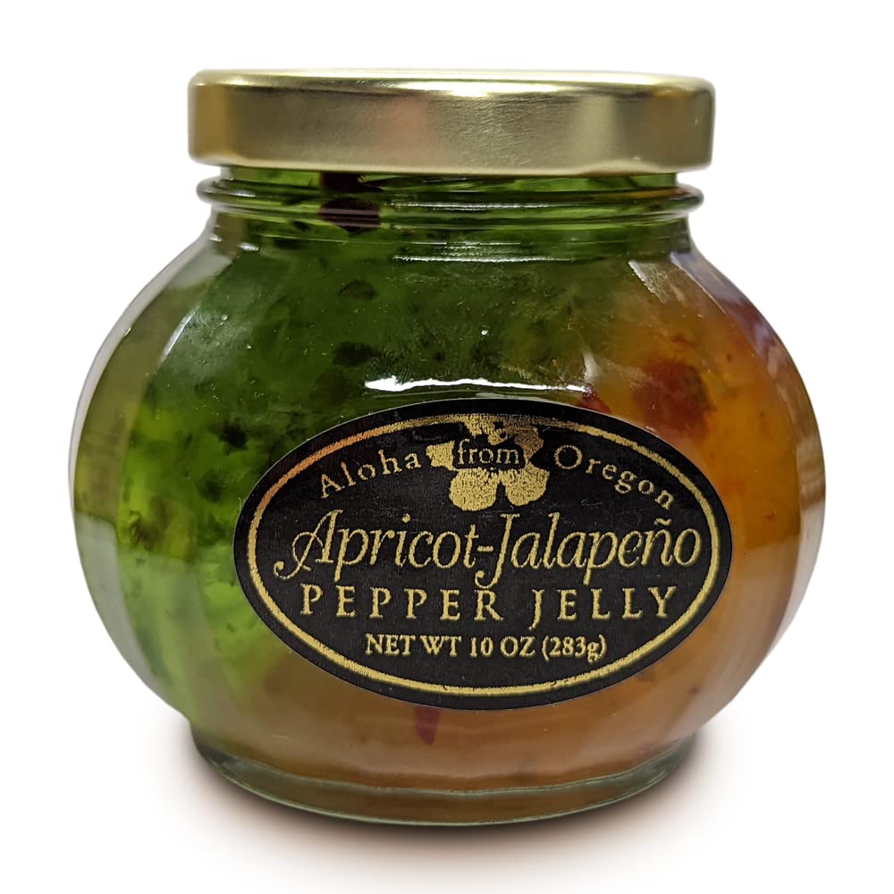 Aloha From Oregon Apricot and Jalapeño Split Pepper Jelly