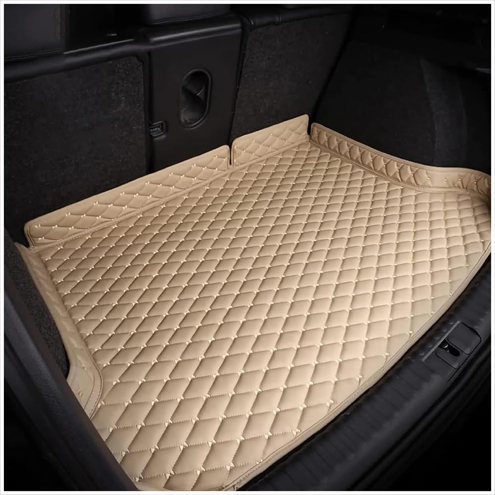 YWZQWJBC Car boot mat, for Acura ZDX 2009-2013 Waterproof Non-Slip Anti-Scratch Rear Trunk Mat Car Interior Protector Accessory,F