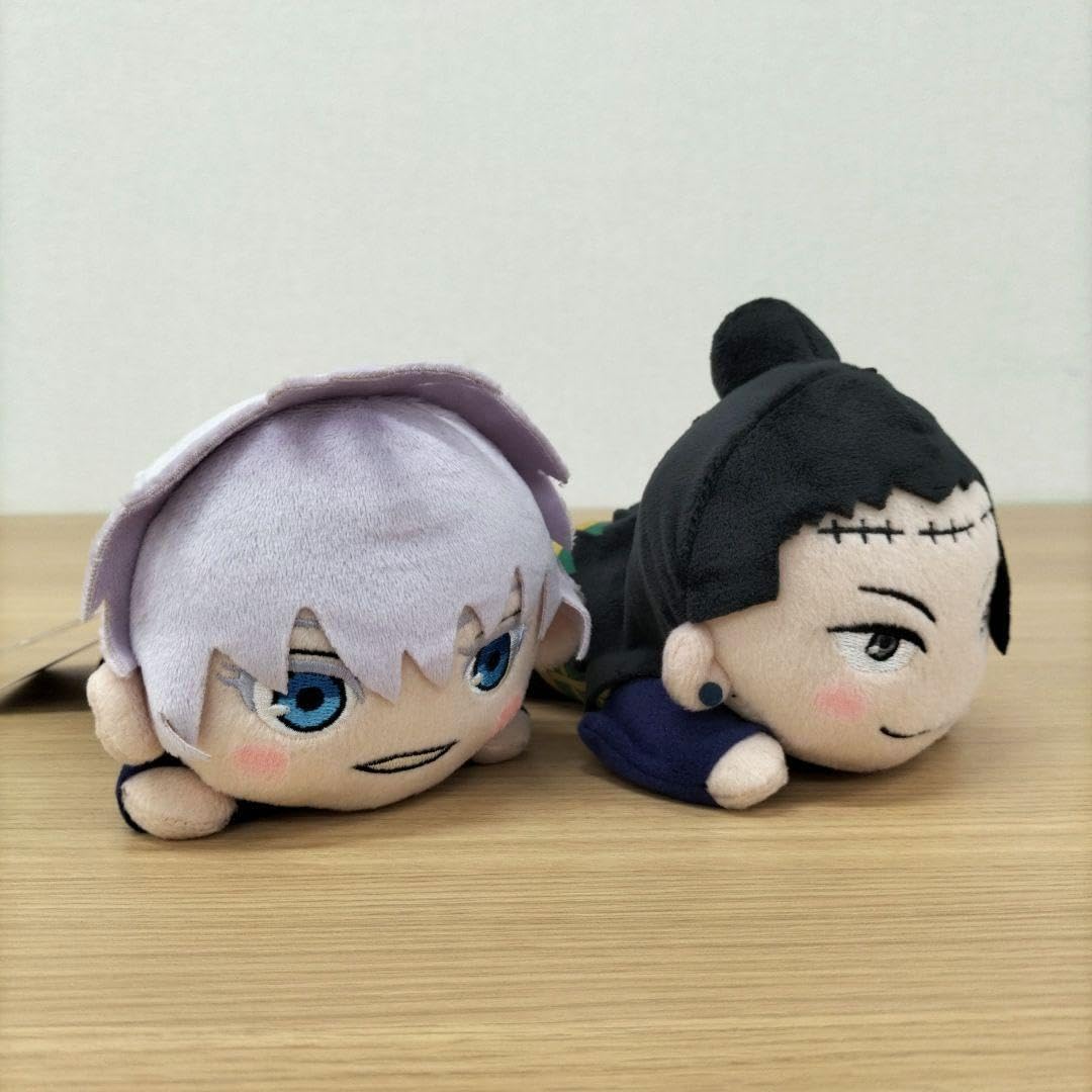 Amazon.co.jp: 呪術廻戦 寝そべりミニぬいぐるみ vol.2 五条悟 夏油傑