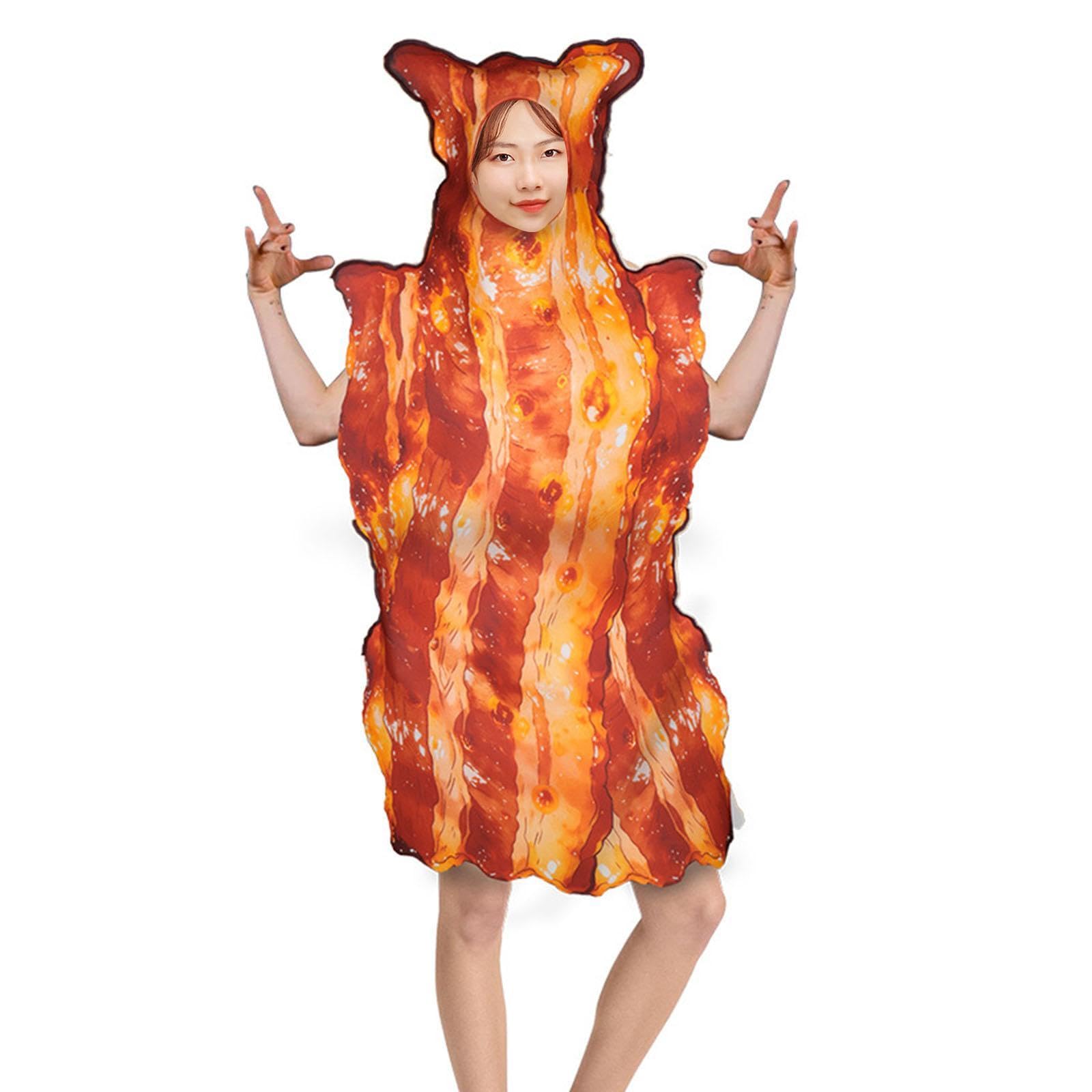 Harilla Costume da cosplay di carne, vestito da gioco di ruolo per feste di Halloween