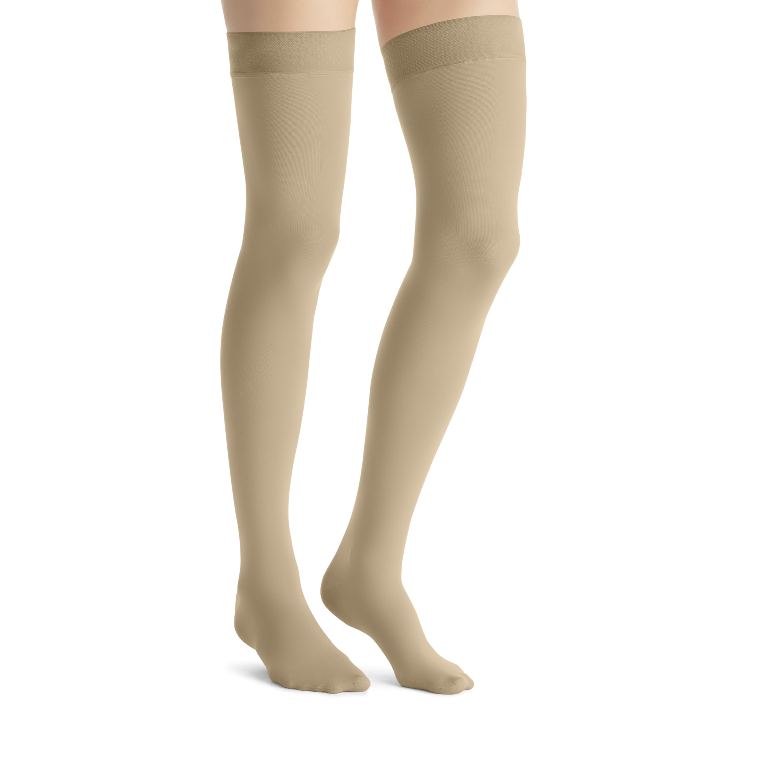 JOBST BSN Medical 115652 JOBST Compression Hose, Thigh High, 15-20 mmHg, Closed Toe, Petite, Small, Natural