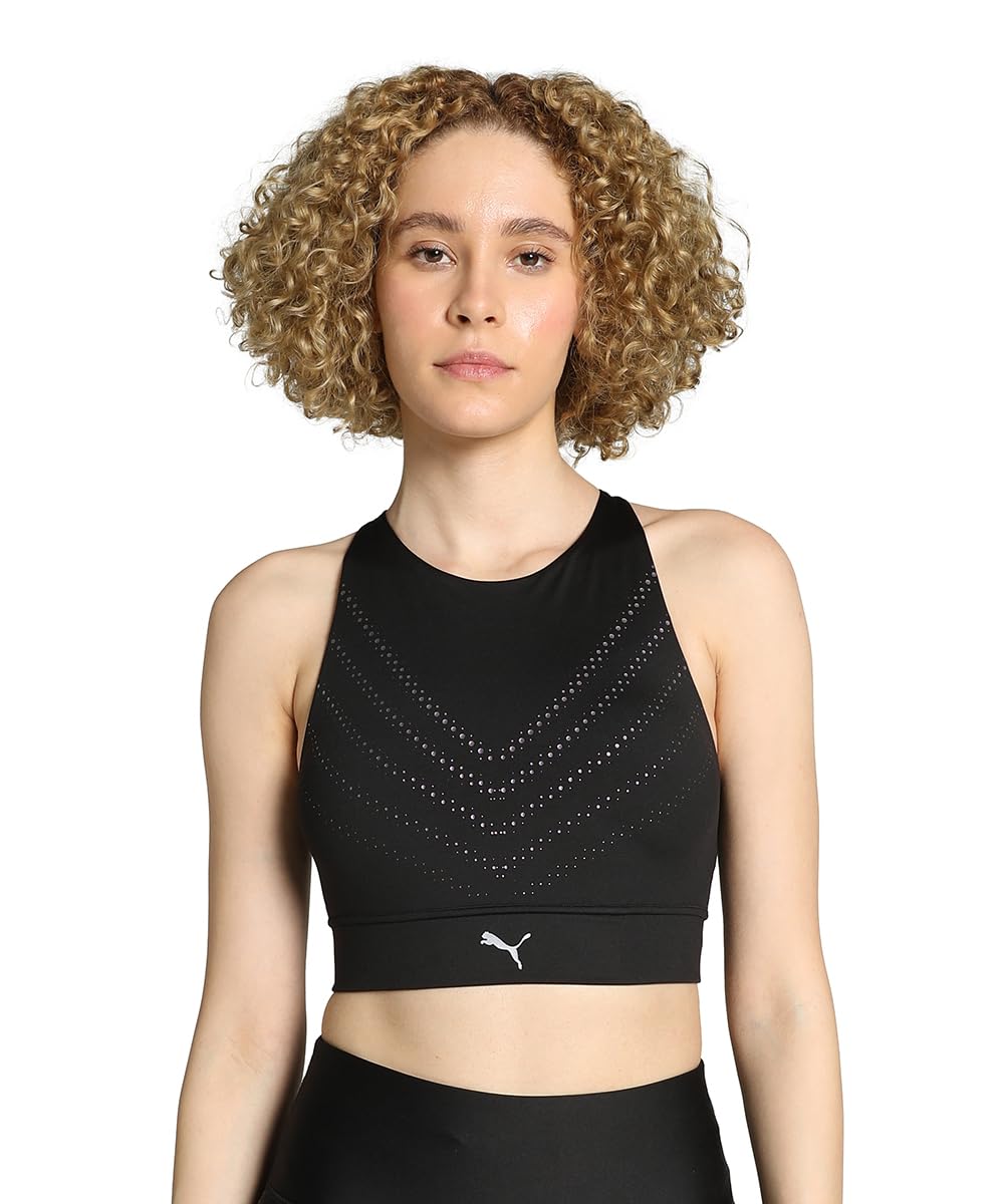 puma Women's Polyester Wired Classic Sports Bra-picture-23