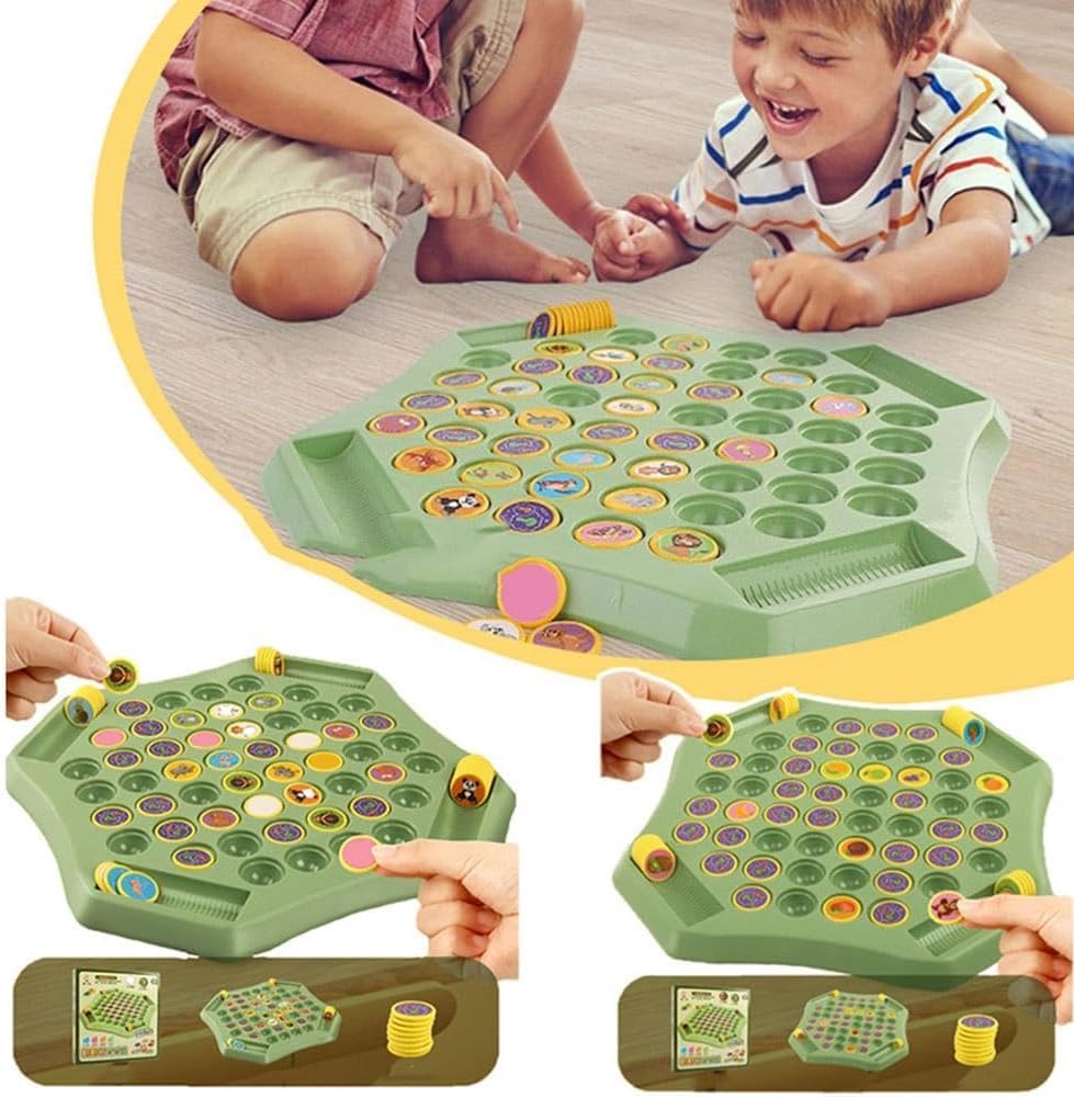 JBM ENTERPRISE Animal Memory Flip Chess Game – Montessori Matching Puzzle Board for Kids | Fun & Educational Travel Game for Toddlers, Preschoolers & Kindergarten Learning Activities | Gift for All - Image 7 thumbnail