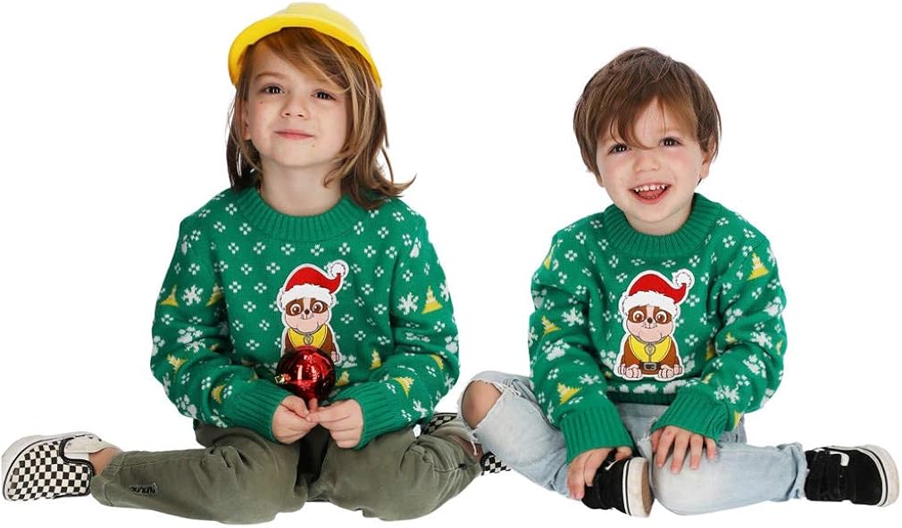 Paw Patrol Chase Sweater I'm On The Nice List Ugly Christmas Toddler Sweater: Clothing, Shoes & Jewelry