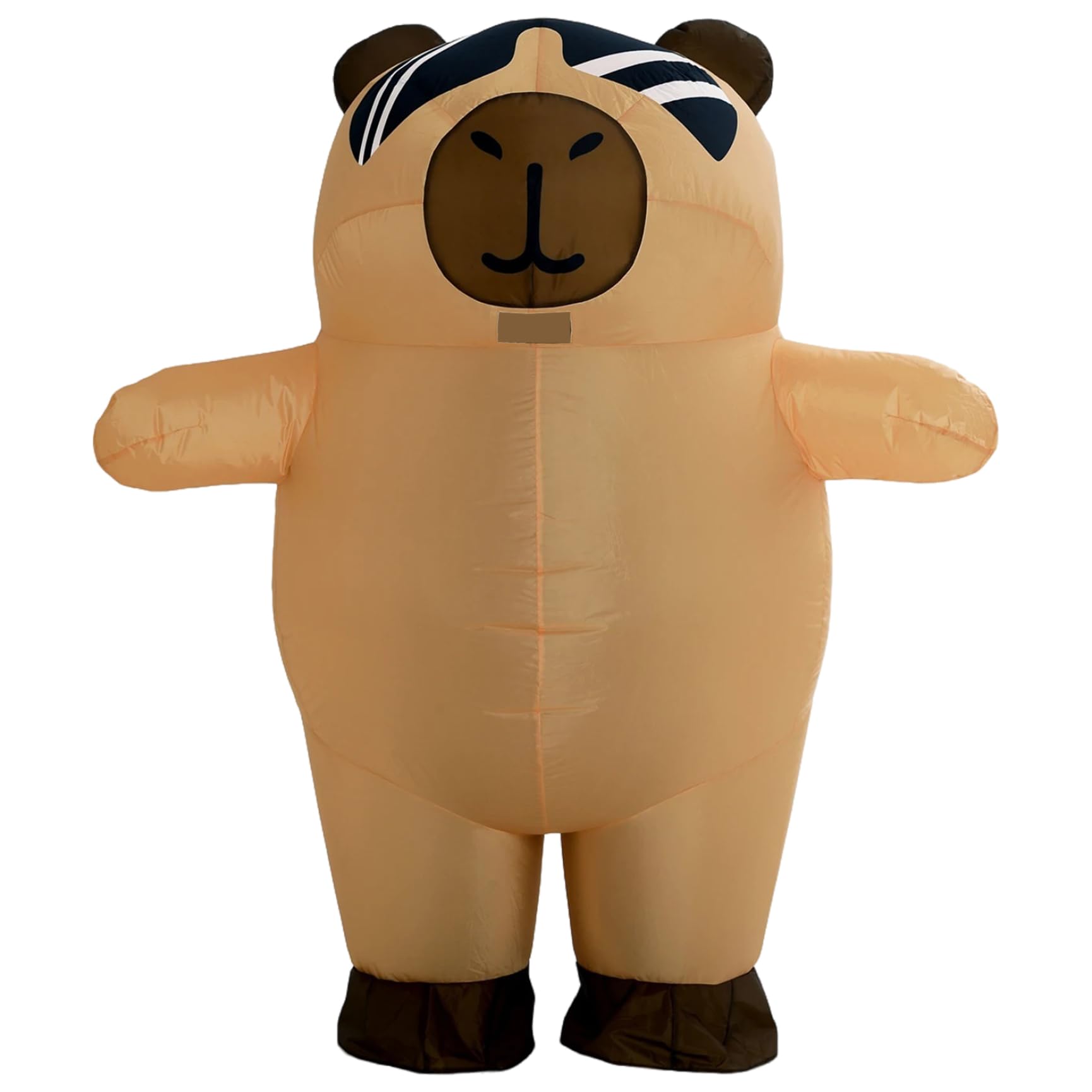 Costume gonflable capybara pour cosplay et animations de festival