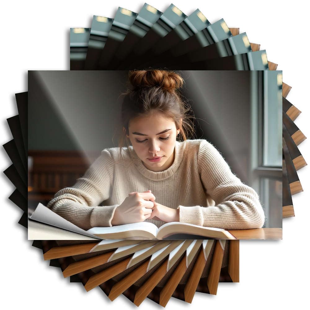 Decals Porch Decorations Vinyl Sticker | A Woman in A Cozy Sweater Reading A Book. Aesthetic for Ideas Use(12X18CM)