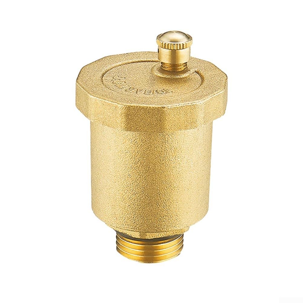 Automatic Brass Exhaust Valve 1/2 3/4 1 Male Thread Designed for Solar Water Heater Applications Featuring Resistance (3/4'')