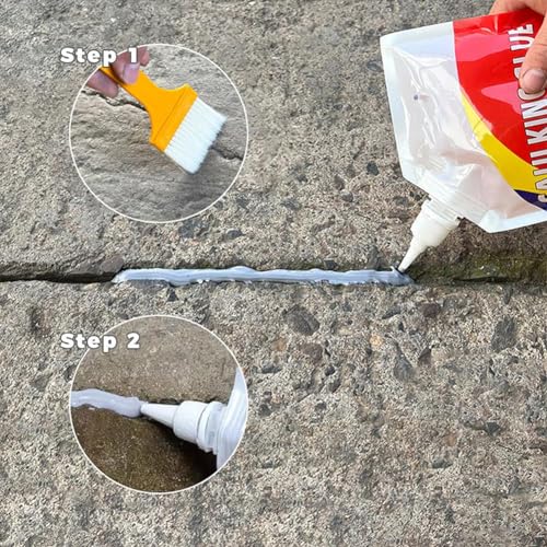 Pegamento líquido impermeable para reparación de grietas en concreto miniatura 7