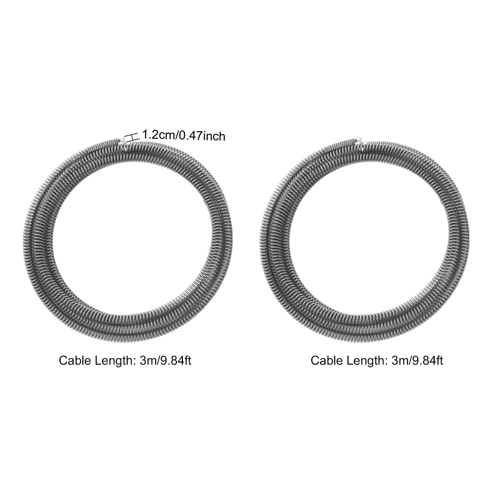 Desatascador de desagües para tubos de 50-120 mm