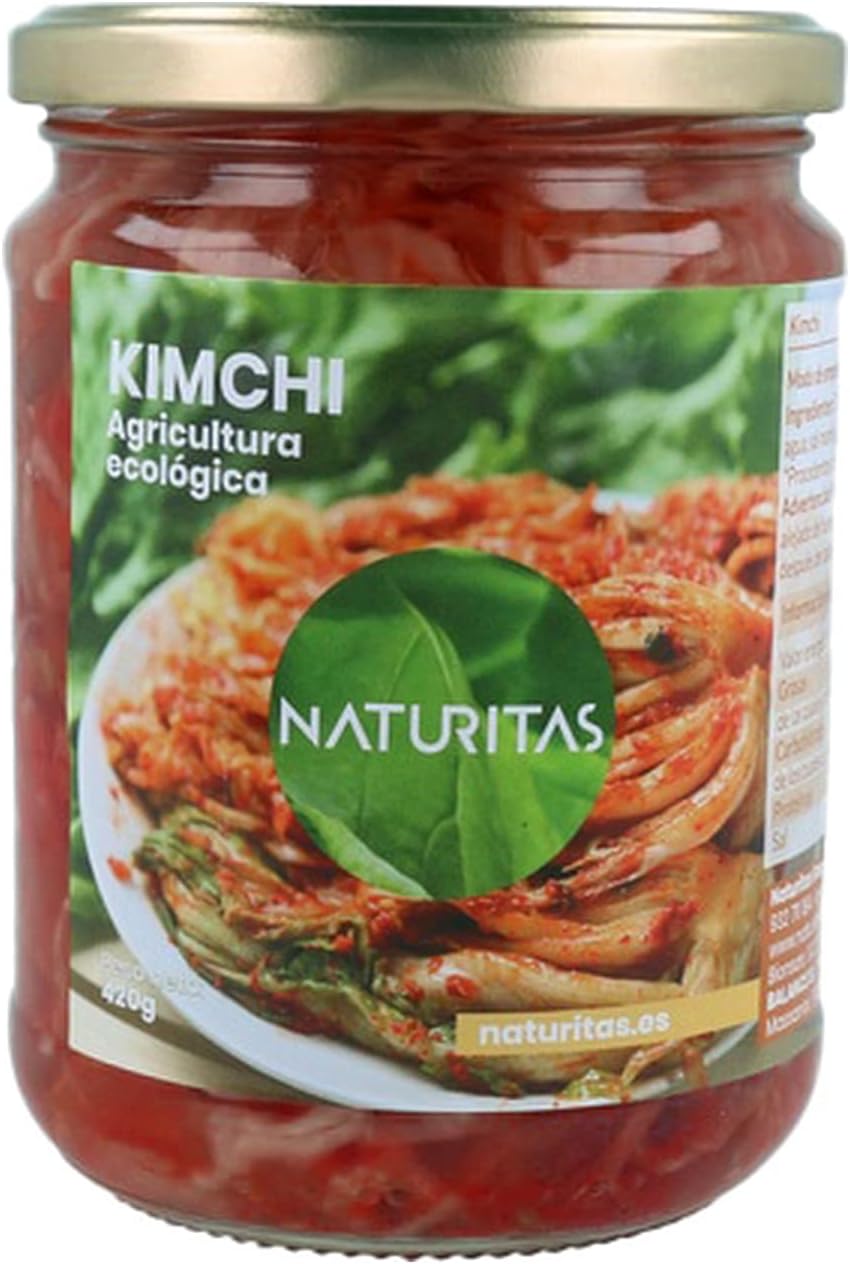 Kimchi bio 420 g Naturitas | Cabbage Kimchi | De agricultura ecológica | Kimchi Coreano | Origen España
