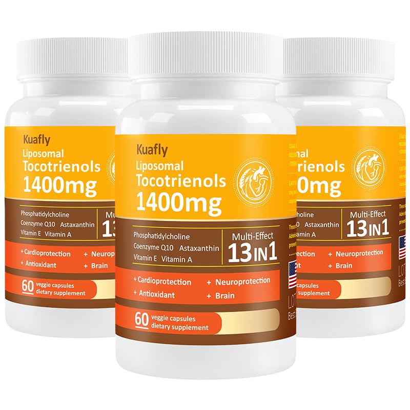 KUAFLY Liposomal Tocotrienols Vitamin E 1400mg