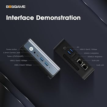 Amazon.com: BOSGAME Mini PC E1, Intel Alder Lake-N100 Mini
