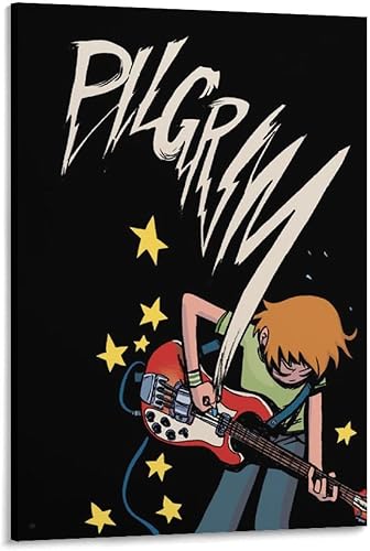 Scott - Pósteres de película de Pilgrim Vs The World, cuadros artísticos ilustrados, pinturas artísticas en lienzo, decoración de pared, decoración