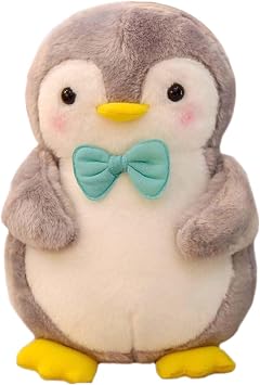 Stuffed Penguin Plush Ocean Animals Toys Dolls Decorations Gifts for Kids Boys Girls 10 Inches Blue