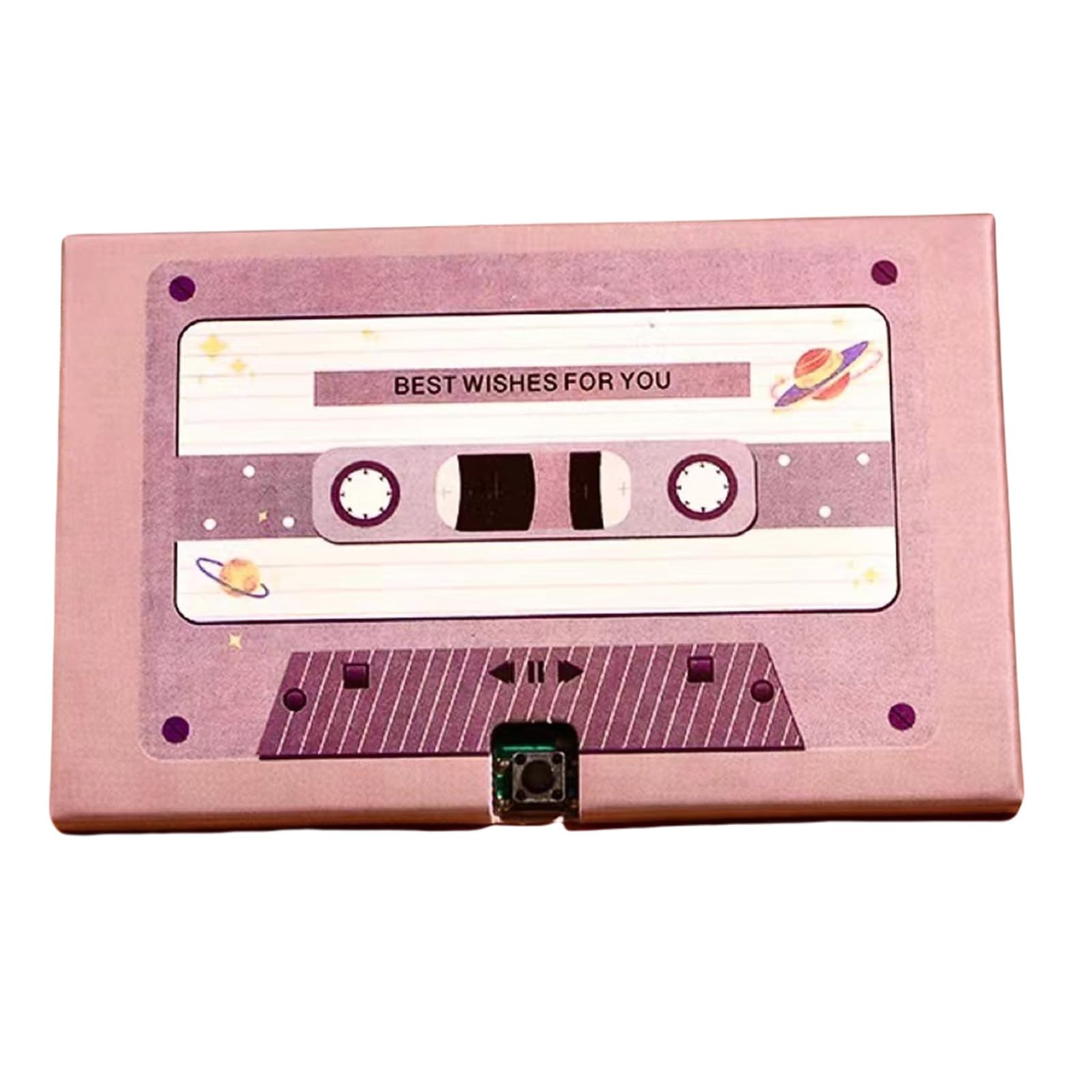 THINCAN Message Recorder Cassettes Voice Tape Greeting Card Handmade Anniversary Handmade Surprise For Birthdays