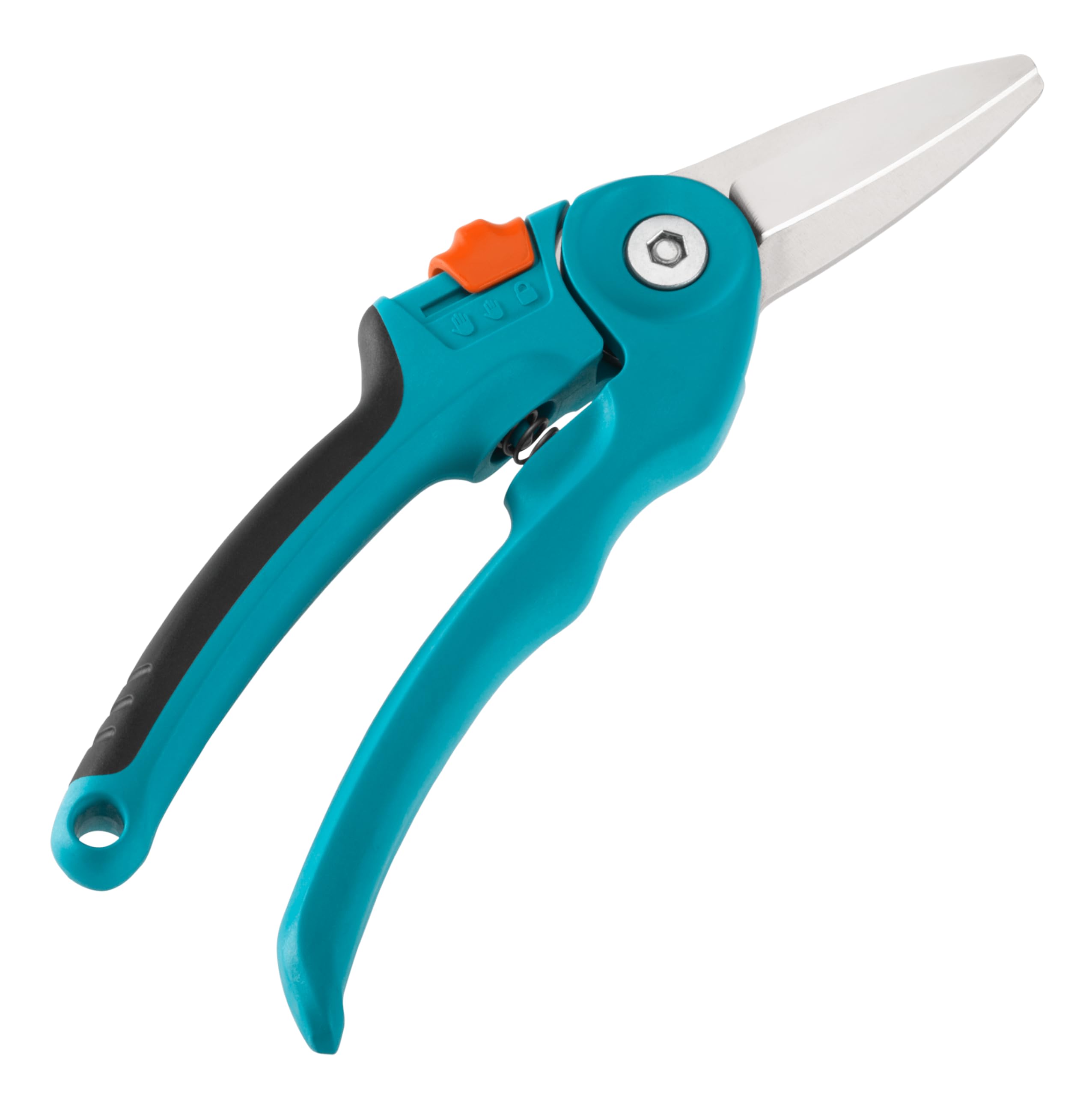 Gardena City Gardening Forbicie per Piante/Fiori/Erbe Aromatiche/Ramoscelli, Lame in Acciaio Inox, Blocco di Sicurezza, 8707-20