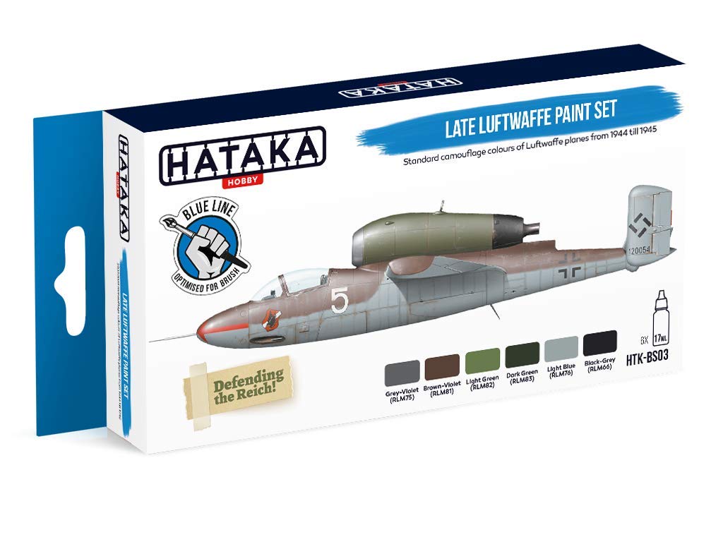Hataka Late Luftwaffe Paint Set # BS03