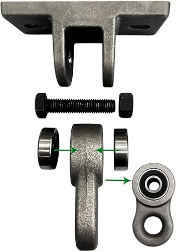 ABUSA - Perchas de columpio resistentes con tornillos incluidos, juegos de patio de recreo, porche, asiento de yoga, trapecio de madera para