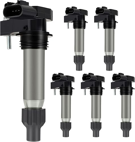 Vista 211 de OCPTY Juego de 4 bobinas de encendido compatibles con OE: UF604 C1685 apto para Mazda 3 para Mazda 5 2008-2015