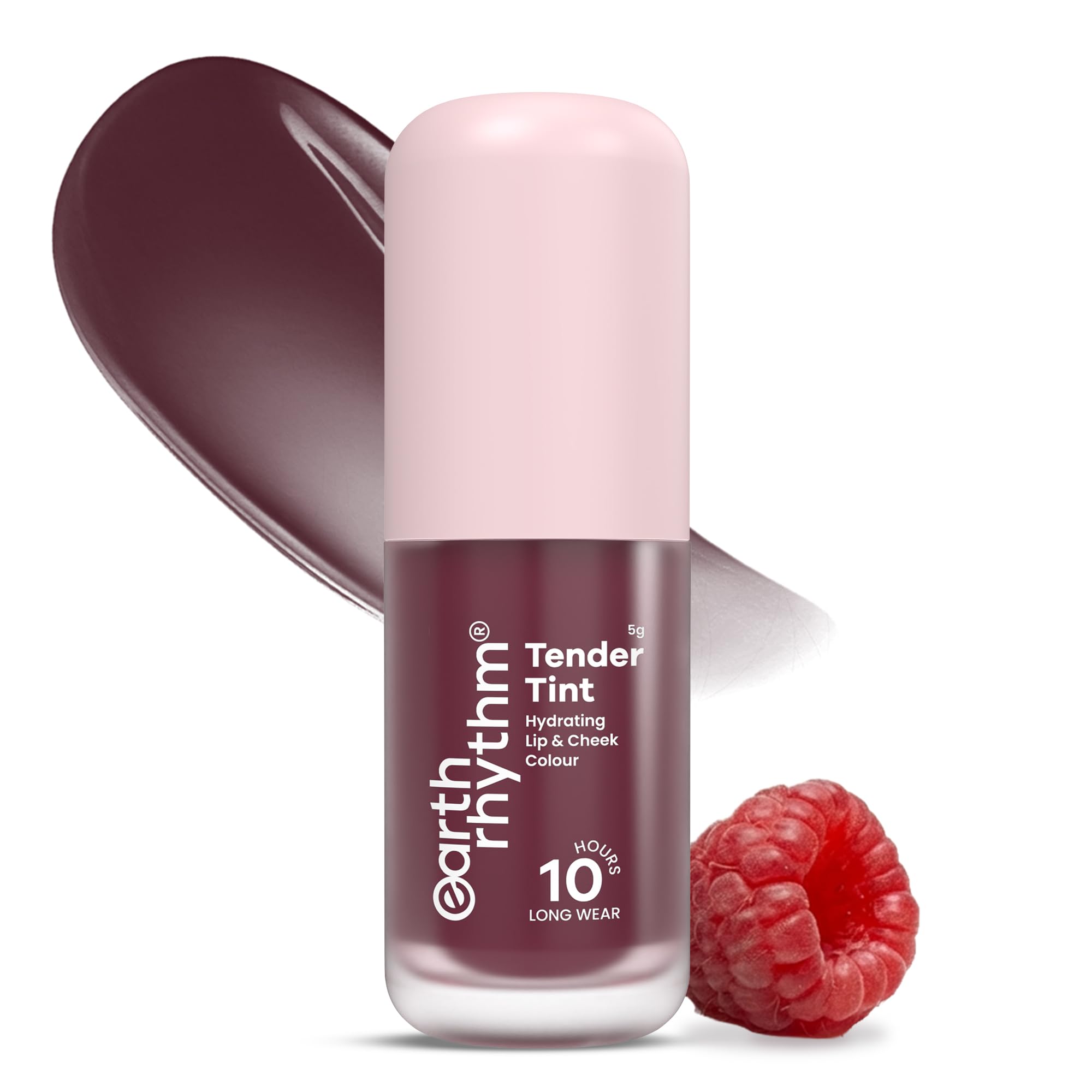 Earth Rhythm Tender Tint for Lip & Cheek with Pure Plant Pigments 10 H Stay - Brandy Bold-image-3