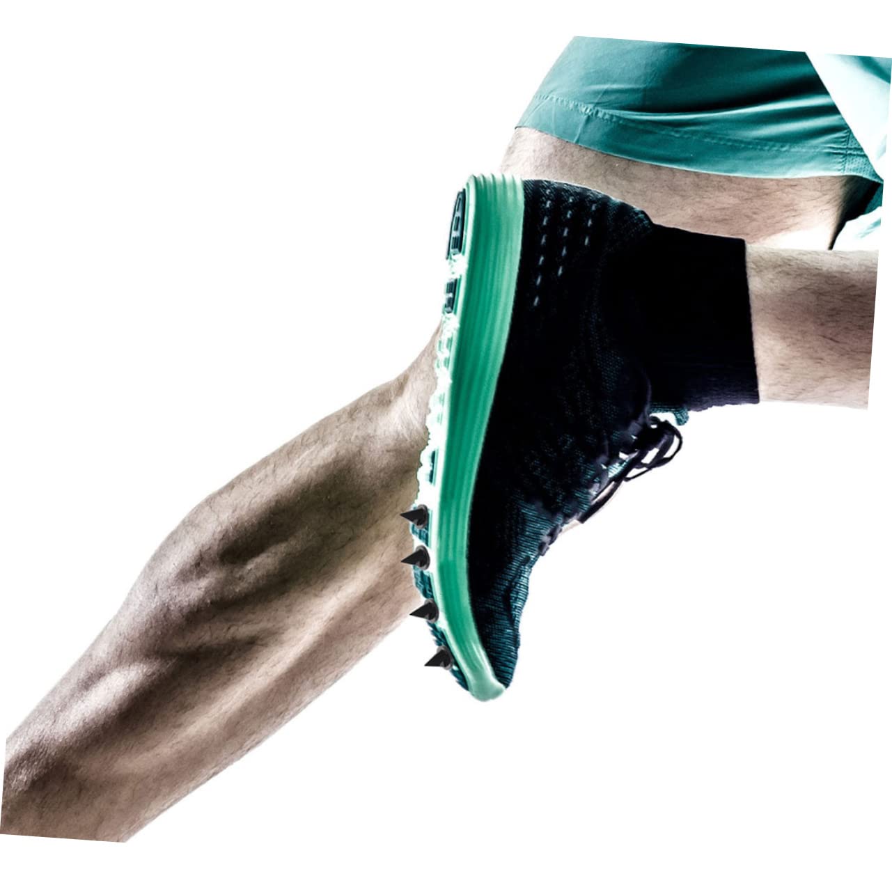 TOYANDONA Scarpe Da Perno Per Atletica Leggera Punte Da Sprint All'aperto Picchi Di Pista Sport Scarpe Da Pista Con Punte Picchi Di Salto in Alto Acciaio