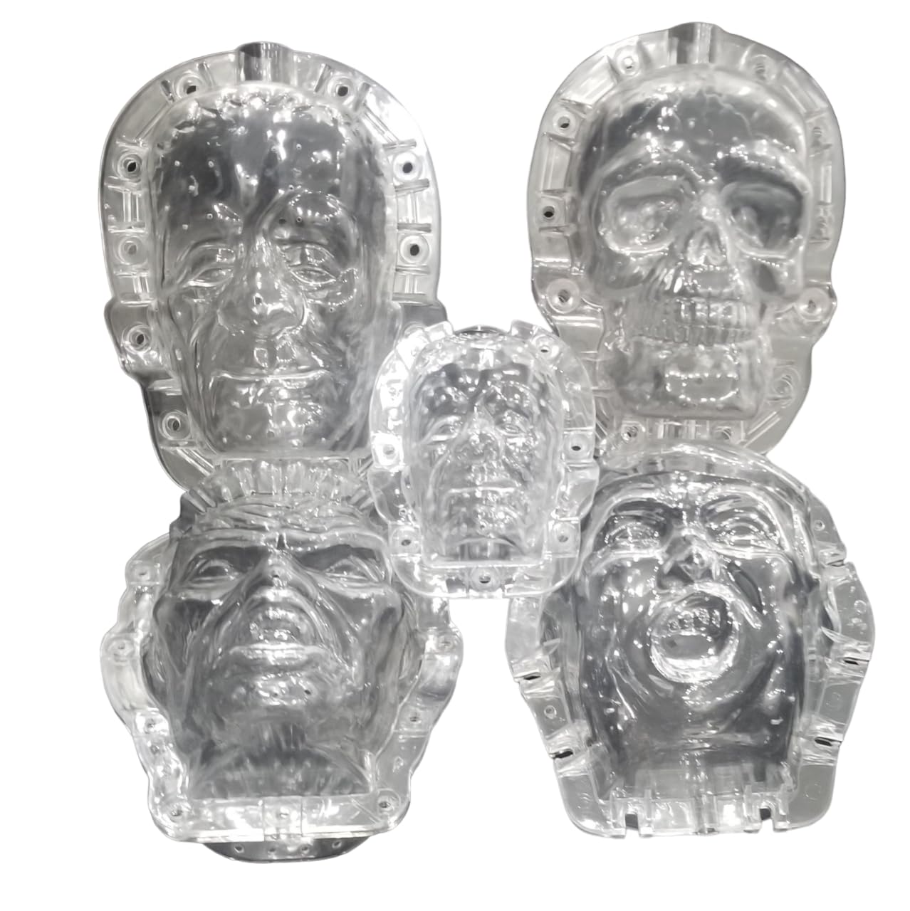 Pumpkin Mold Growth Shaping All Types in one Package for Halloween(5 pcs Total)