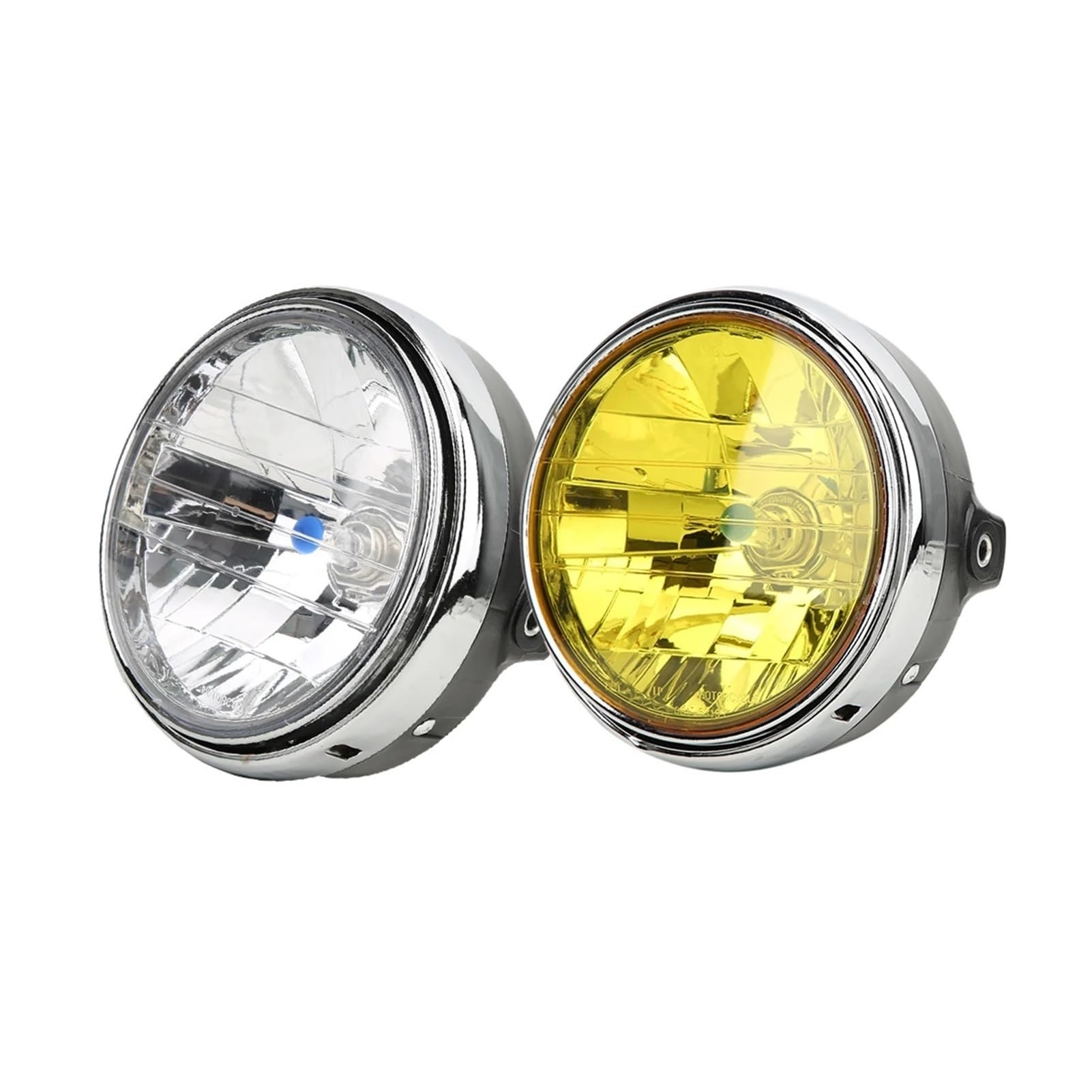 Phare Universel Moto Pour CB400 Pour Hornet 250 Pour VTEC Moto Rétro Phare Modification Avant(B)