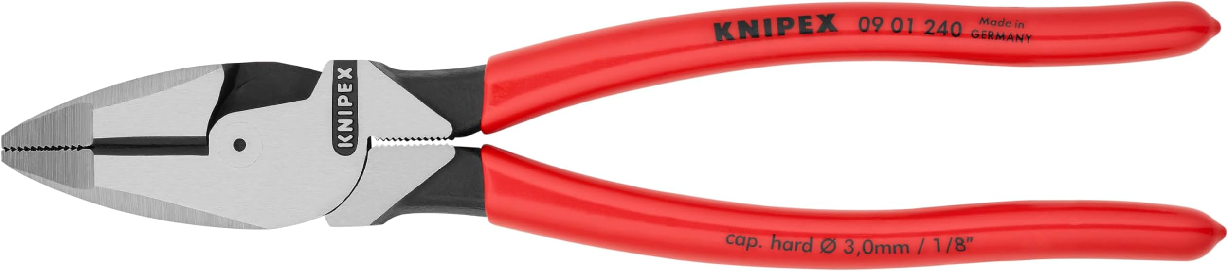 09 01 240 9.5-Inch Ultra-High Leverage Lineman's Pliers