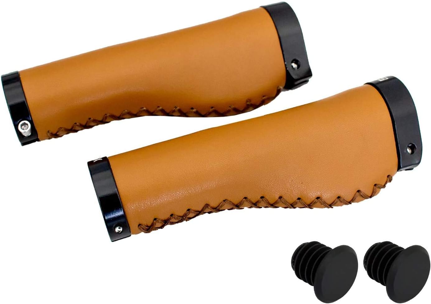 GORIX Bike Leather Ergo Grip Antique Handlebar Bicycle
