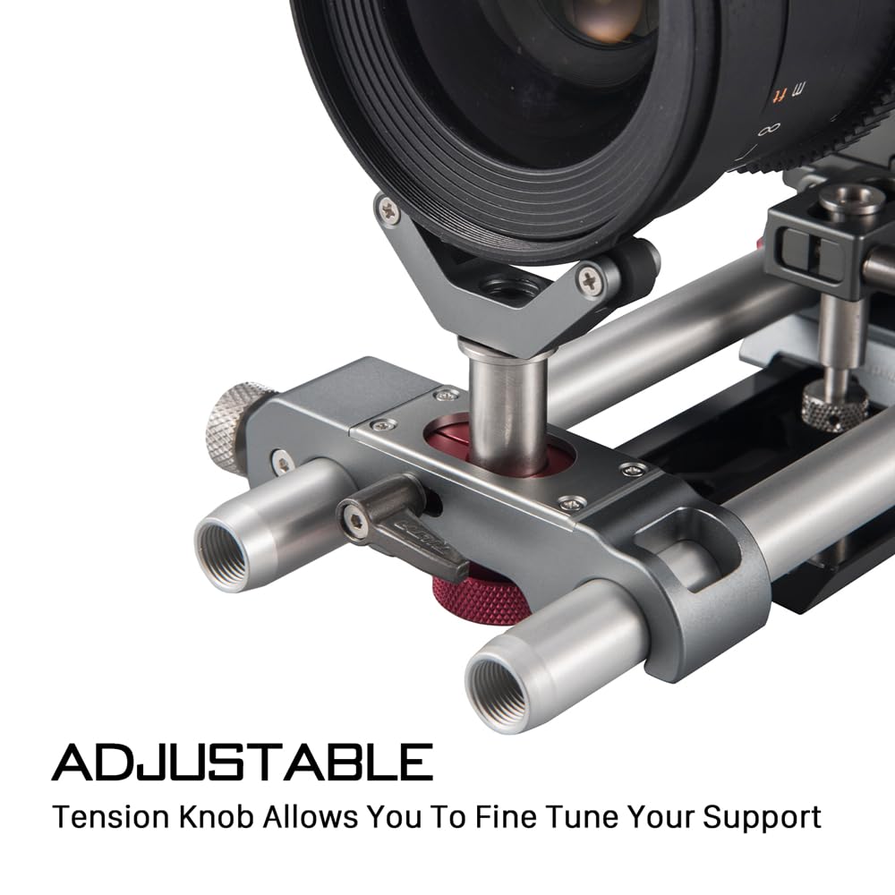 Tilta 15mm LWSレンズサポートプロ レンズサポート Amazon | Tilta 15mm LWSレンズサポートプロ | 15mm LWSロッドシステム