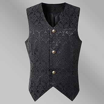 Chaleco Hombre Vestir Chaleco De Disfraz De Cosplay Gótico