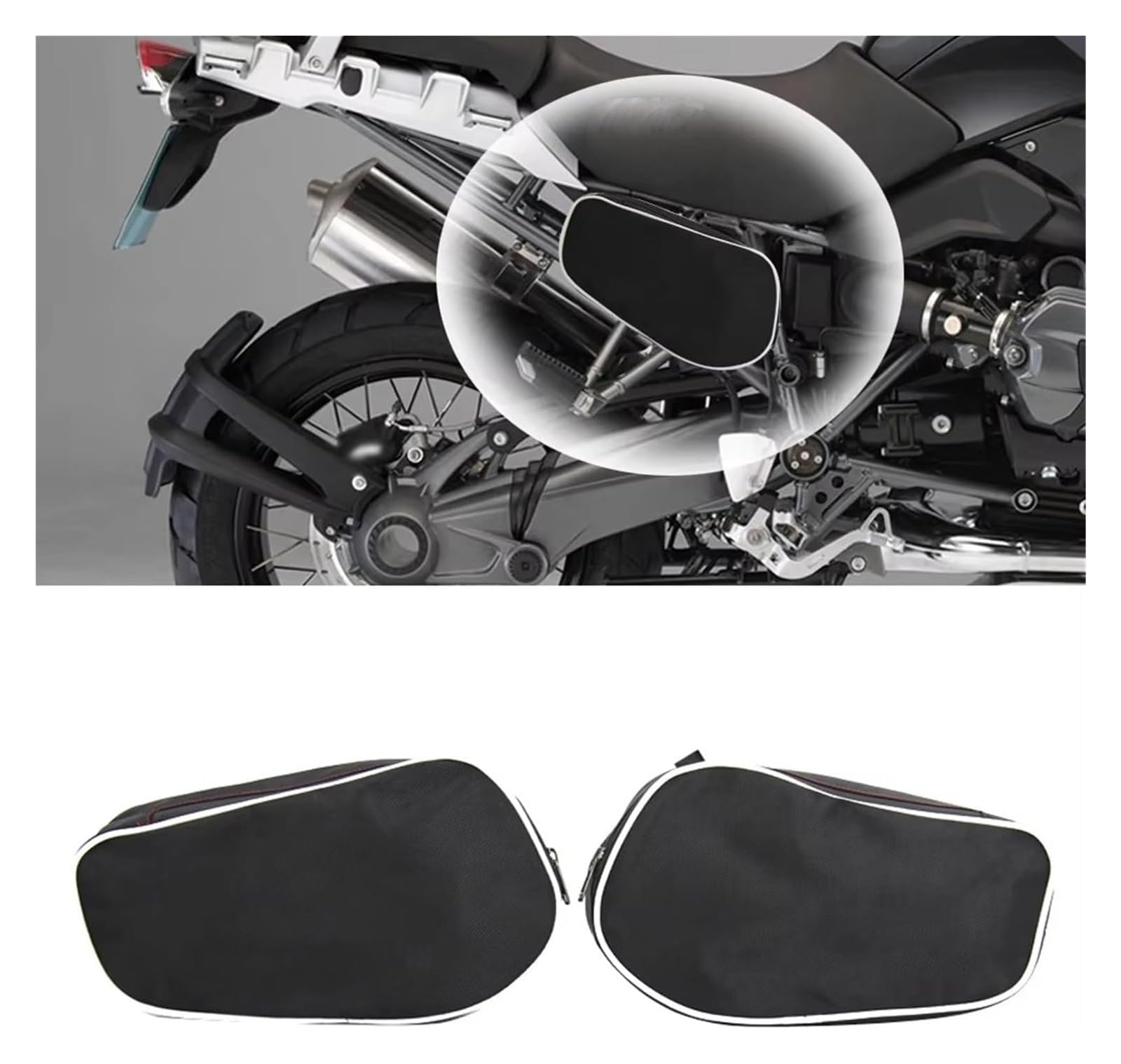 Moto Paraurti Borsa per BMW per R1200GS per R1200 per GS per Adventure 2004-2012 Impermeabile Strumento di Riparazione Telaio Pacchetto Bagagli Borsa da Sella