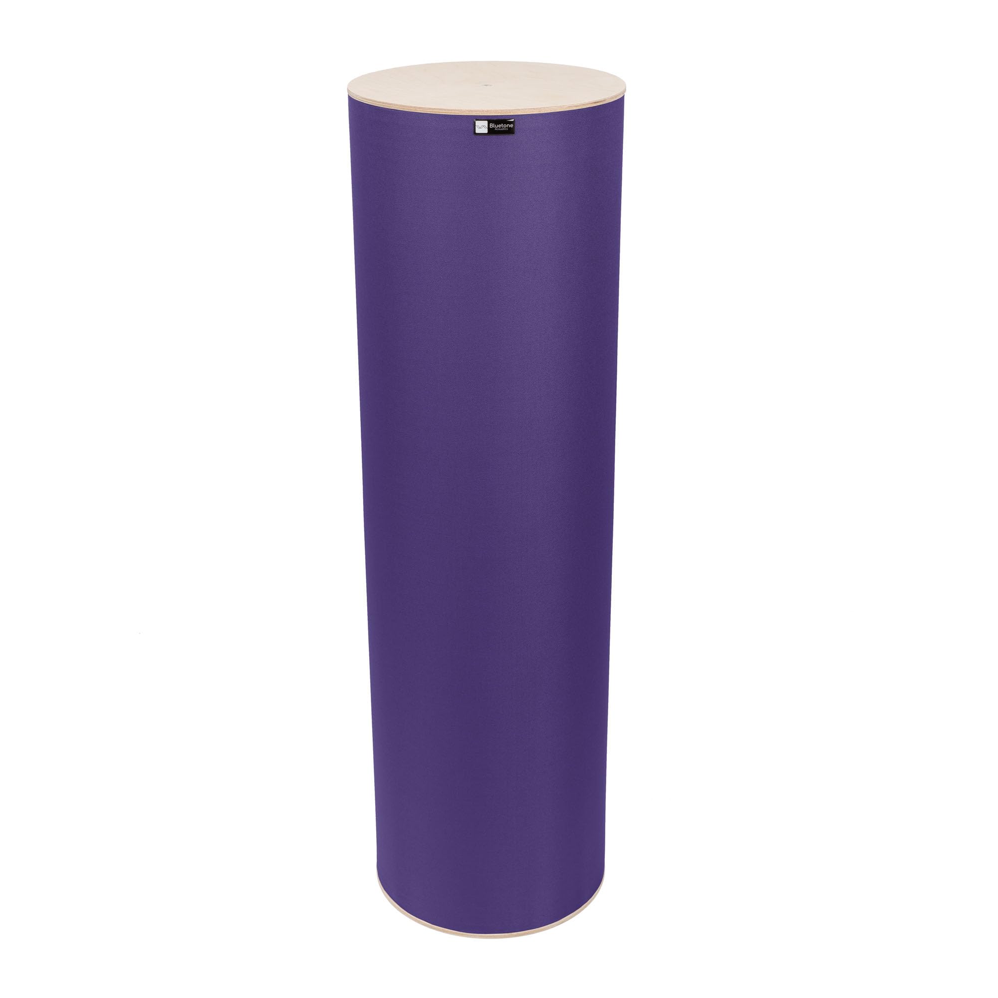 Bluetone Acoustics Tube BassTrap - Premium Bass Trap - Assorbitore a bassa frequenza - Pannello acustico - Trappola per bassi (Violetto)