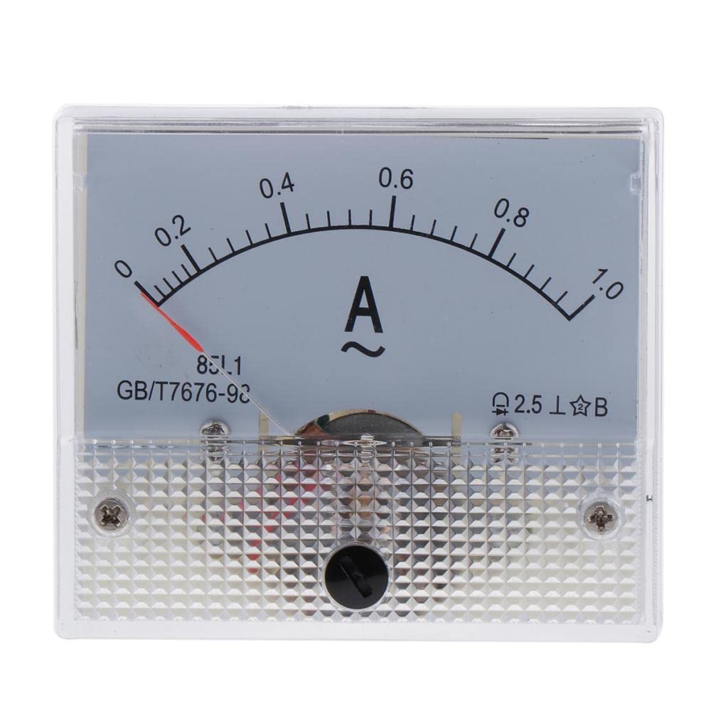 See full amazon price history chart for Loom Tree® Accurate 85L1 AC Analog Panel Ammeter Gauge Ampere Current Meter 0-1A Tools | Measuring & Layout Tools | Meters Sensors & Probes Loom Tree® Accurate 85L1 AC Analog Panel Ammeter Gauge Ampere Current Meter 0-1A Tools | Measuring & Layout Tools | Meters Sensors & Probes (B0CBLZ3MHM) Amazon Price History, Amazon Price Tracker