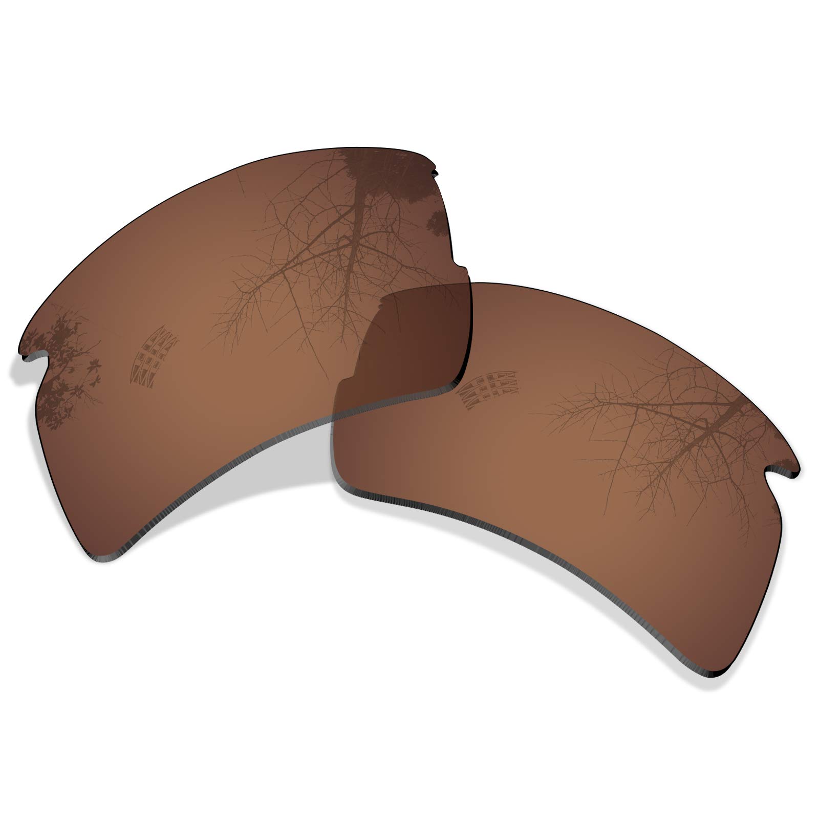 Bsymbo Men's Brown Lenses Replacet For Oakley Flak 2.0 Xl Oo9188 Sunglass