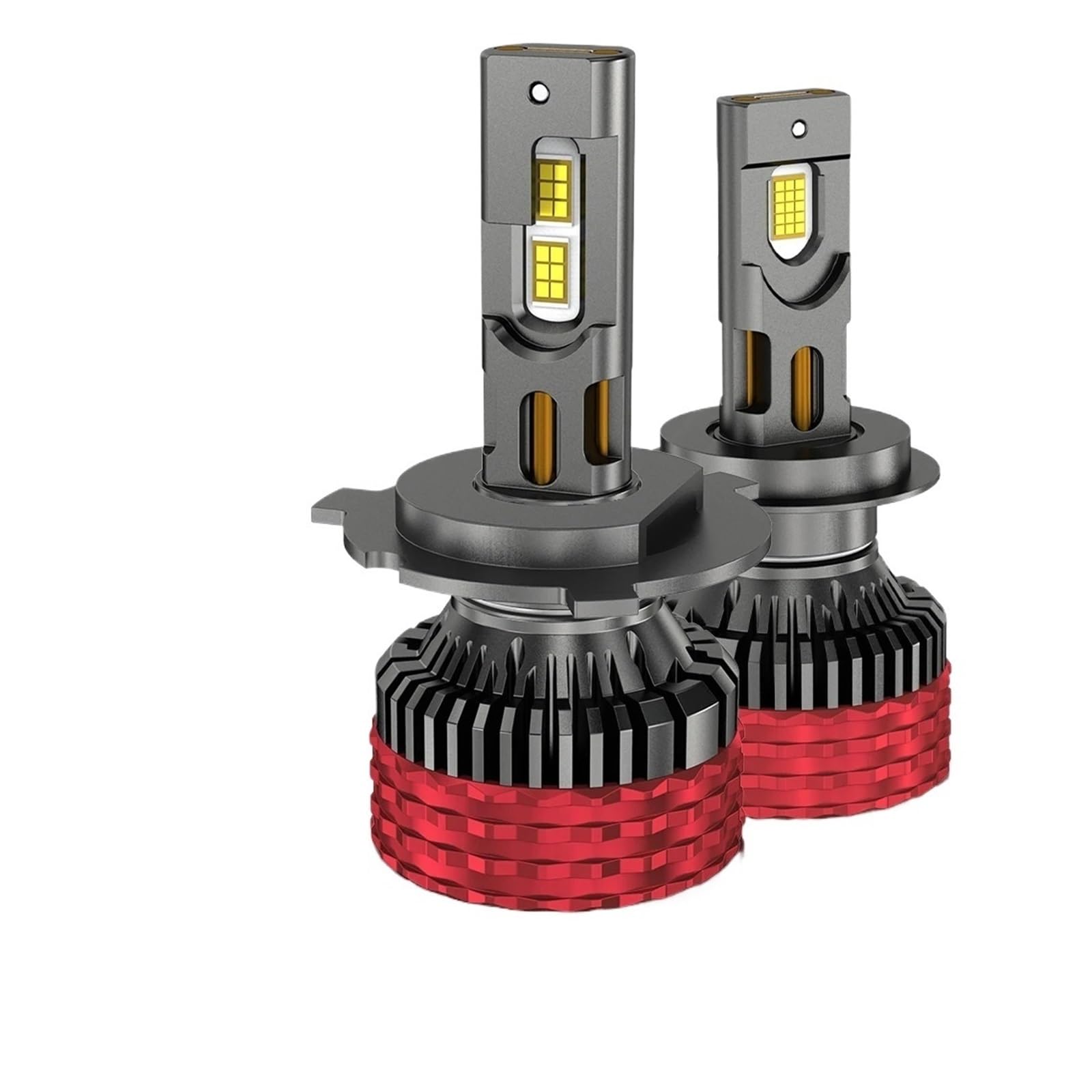 Reflektor LED Reflektor Led H7 H4 9054 CSP Canbus Żarówki halogenowe | H1 H3 H11 9005 HB3 9006 HB4 9012 9007 H13 Turbo Lampa Reflektor samochodowy Led 12V