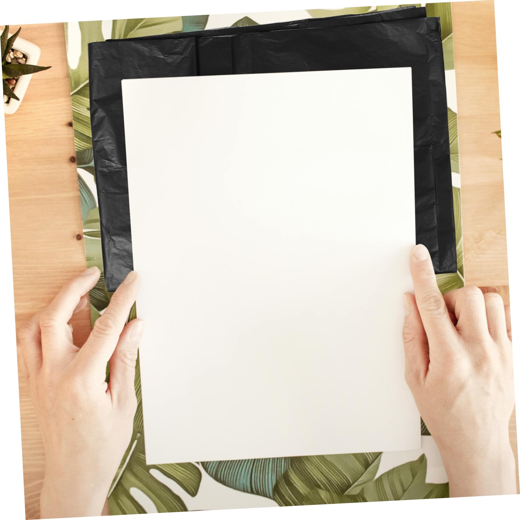 Veemoon Papier de Transfert Grand Format Papier à Copier Simple Face pour Dessin Traçage et Croquis Outils de Dessin pour Artistes et Designers