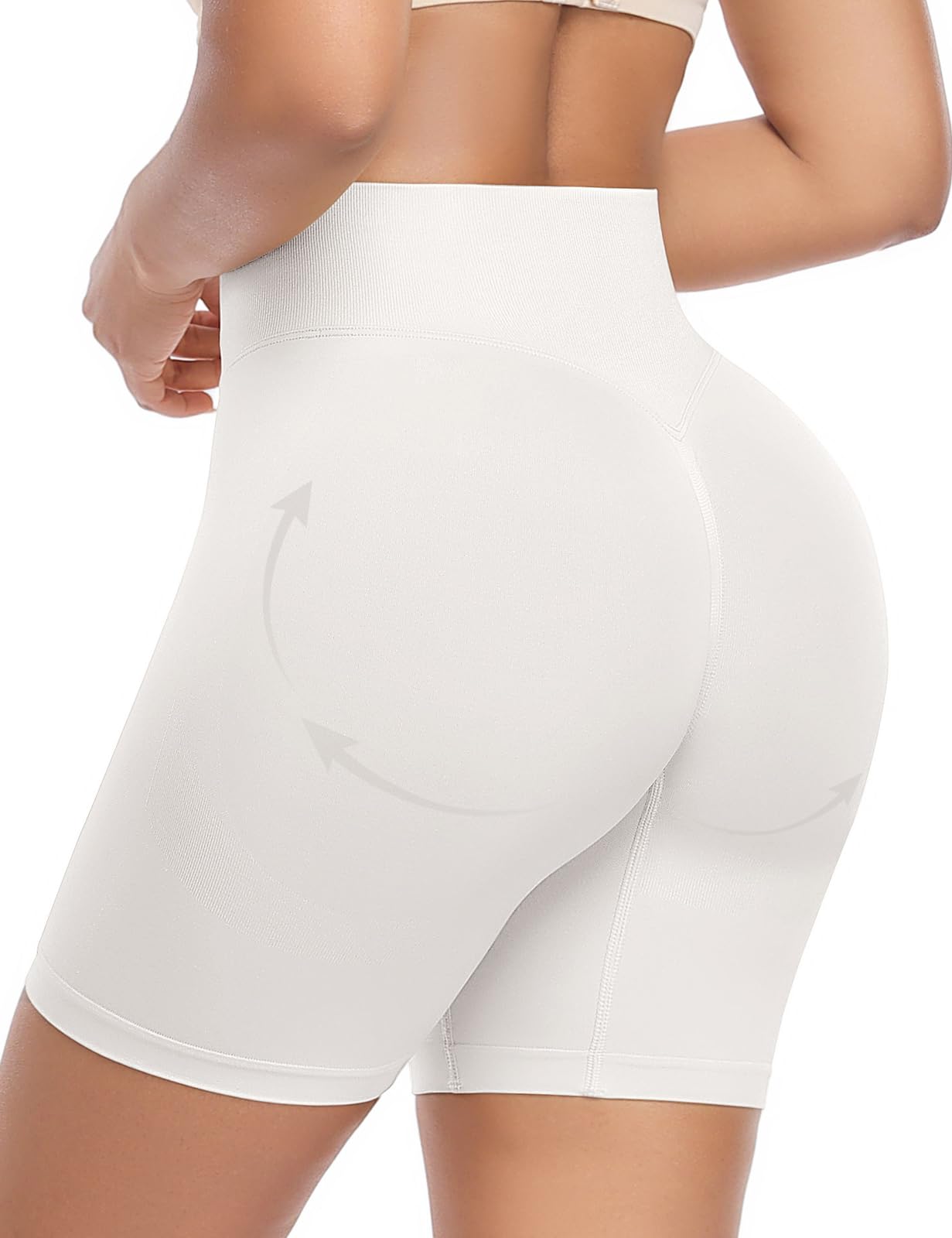 UMIPUBO Bauchweg Unterhose Damen Push up Hoher Taille Shapewear Miederhose Nahtlose Figurenformend Bauch Weg Kurze Body Shaper Hose Shaping Shorts für Frauen