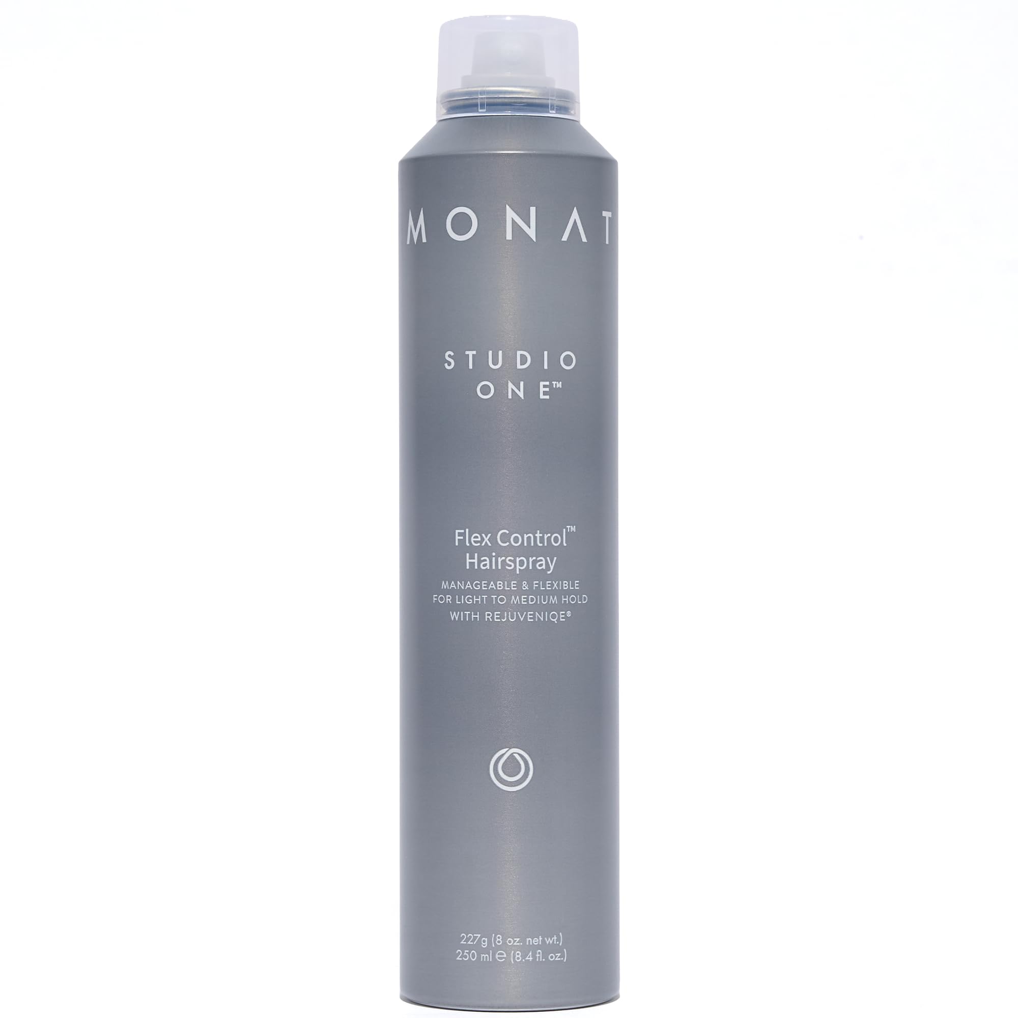 Studio One™ Flex Control Hairspray – Light to Medium Buildable Hold – Infused with REJUVENIQE® – Can be Used on Colored Hair – Fresh Smelling Scent – Style Memory for Humid Weather