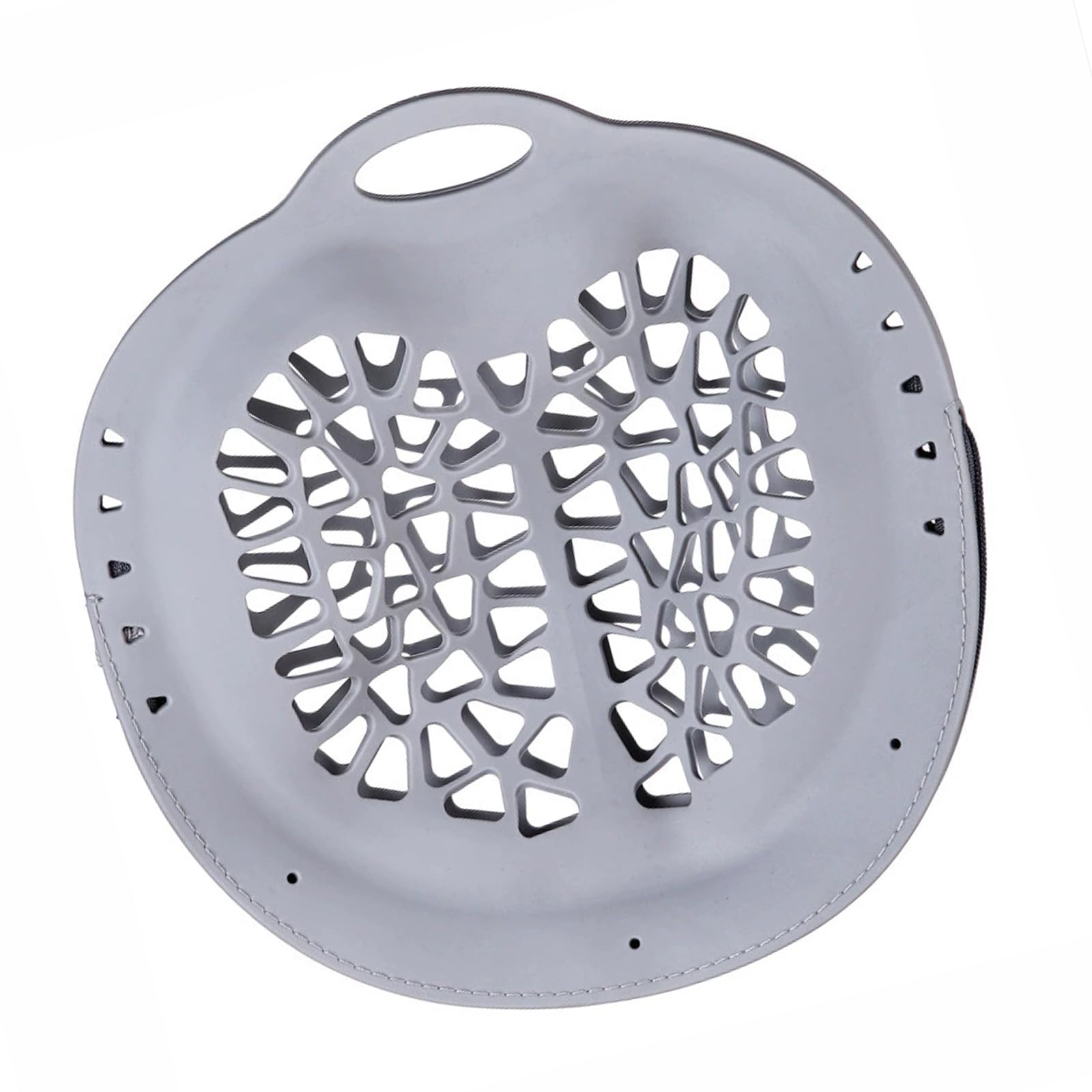Washing Machine Bra Protector Bag with Ventilated Structured Body, Zipper Closure and Handle for Delicates Care Bra Wash Bag Lingerie Laundry Protector Structured Zipper Shell Ventilated Care Pouch