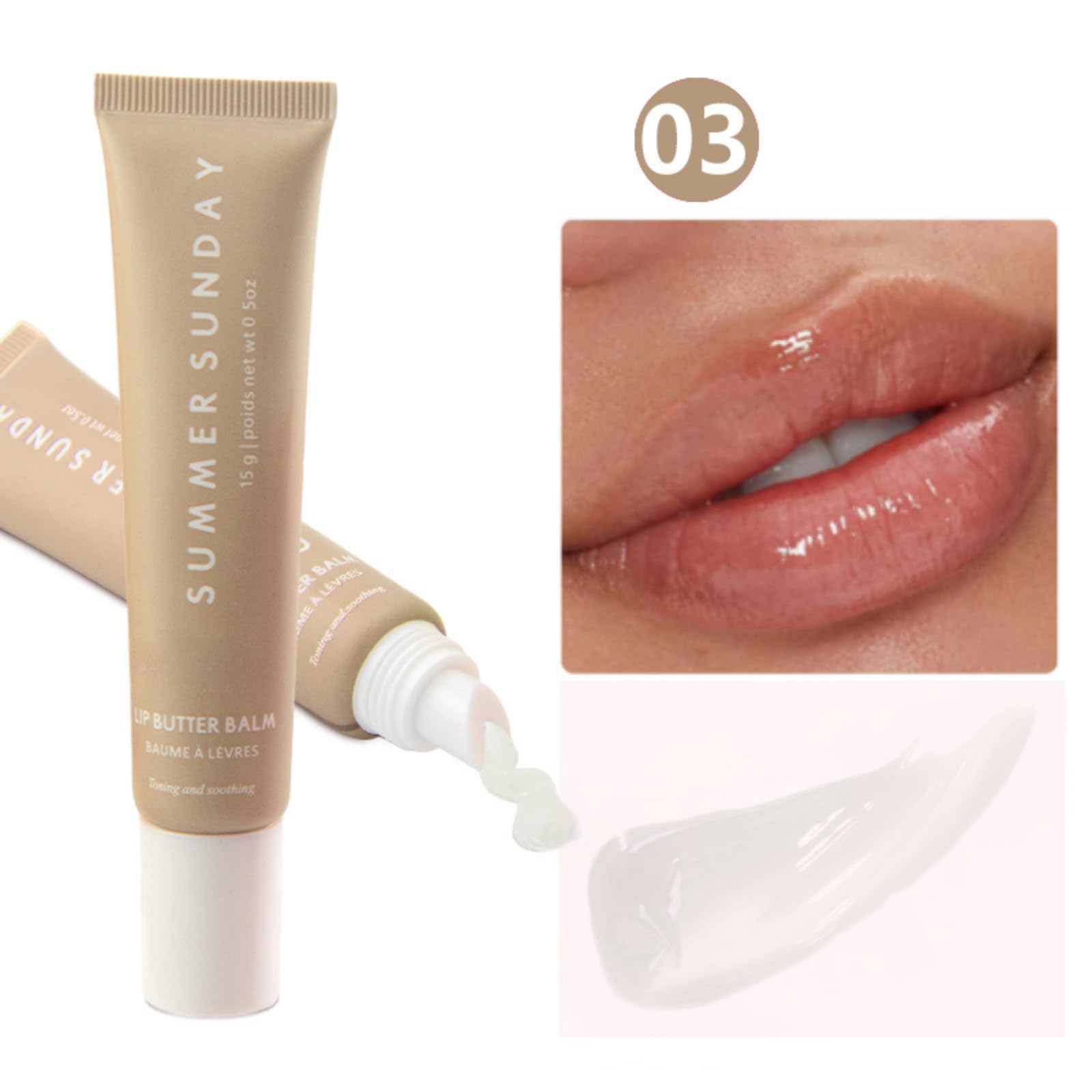 3PC Summer Lip Balm Set, Hydrating - Image 3