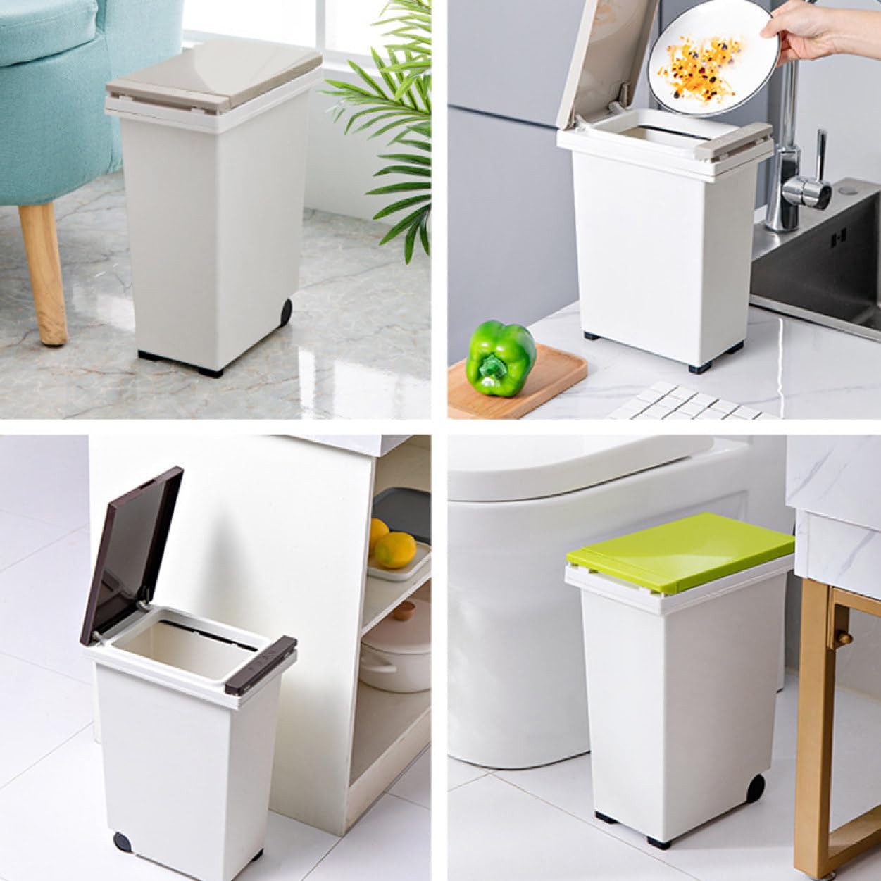 容量が選べるダストボックス15L3分別　新品アウトレット品 容量が選べるダストボックス15L3分割新品アウトレット