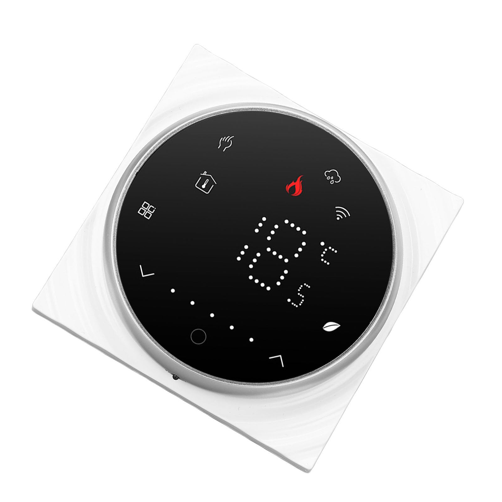 KIMISS WLAN-Thermostat für zu Hause – Programmierbarer Digitaler Thermostat mit Präziser Touchscreen-Steuerung – Energieeffizientes Temperaturmanagement (White)