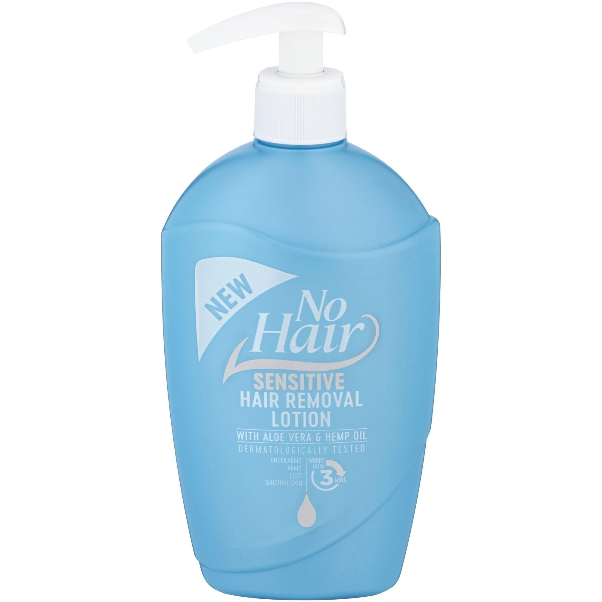 ボディ・フェイスケア no!no!hairsmart No Hair Sensitive Hair Removal Lotion with Aloe Vera & Hemp Oil