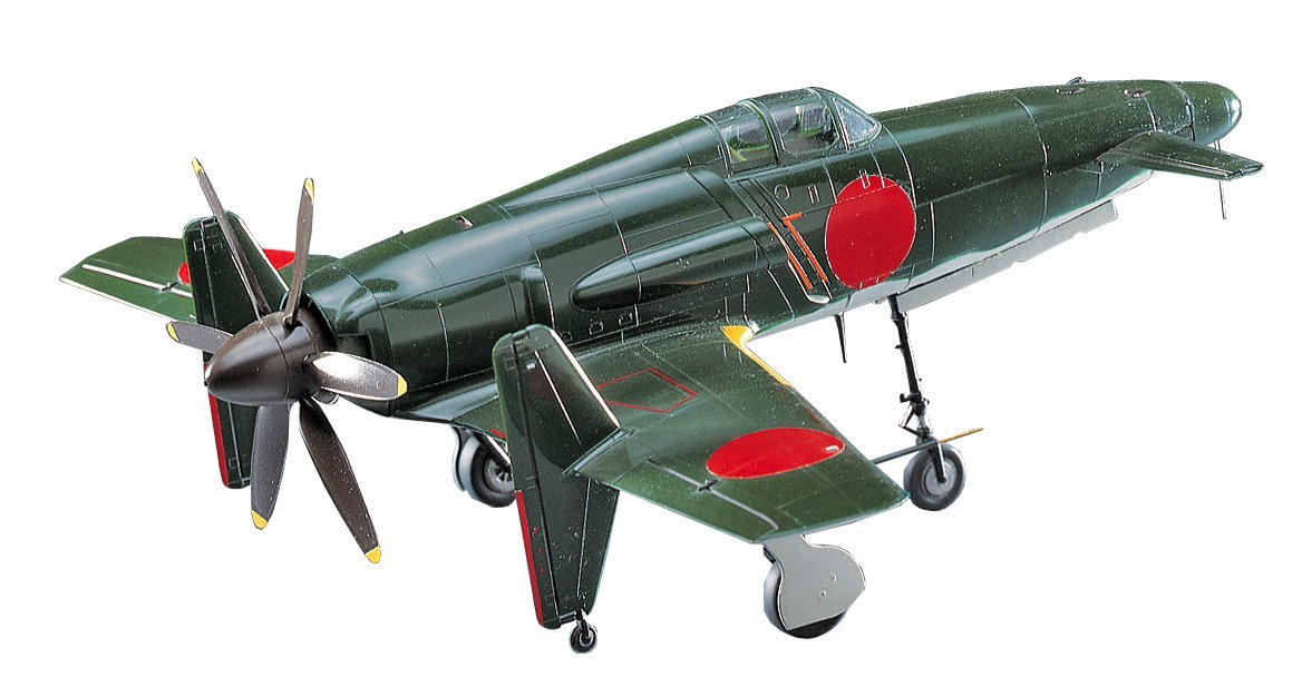 現状出品ジャンク 局地戦闘機 震電? 幅24×奥21×高10cm 深緑 プラモデル 模型  札幌市 清田区 平岡 4518992502830_thum.jpg