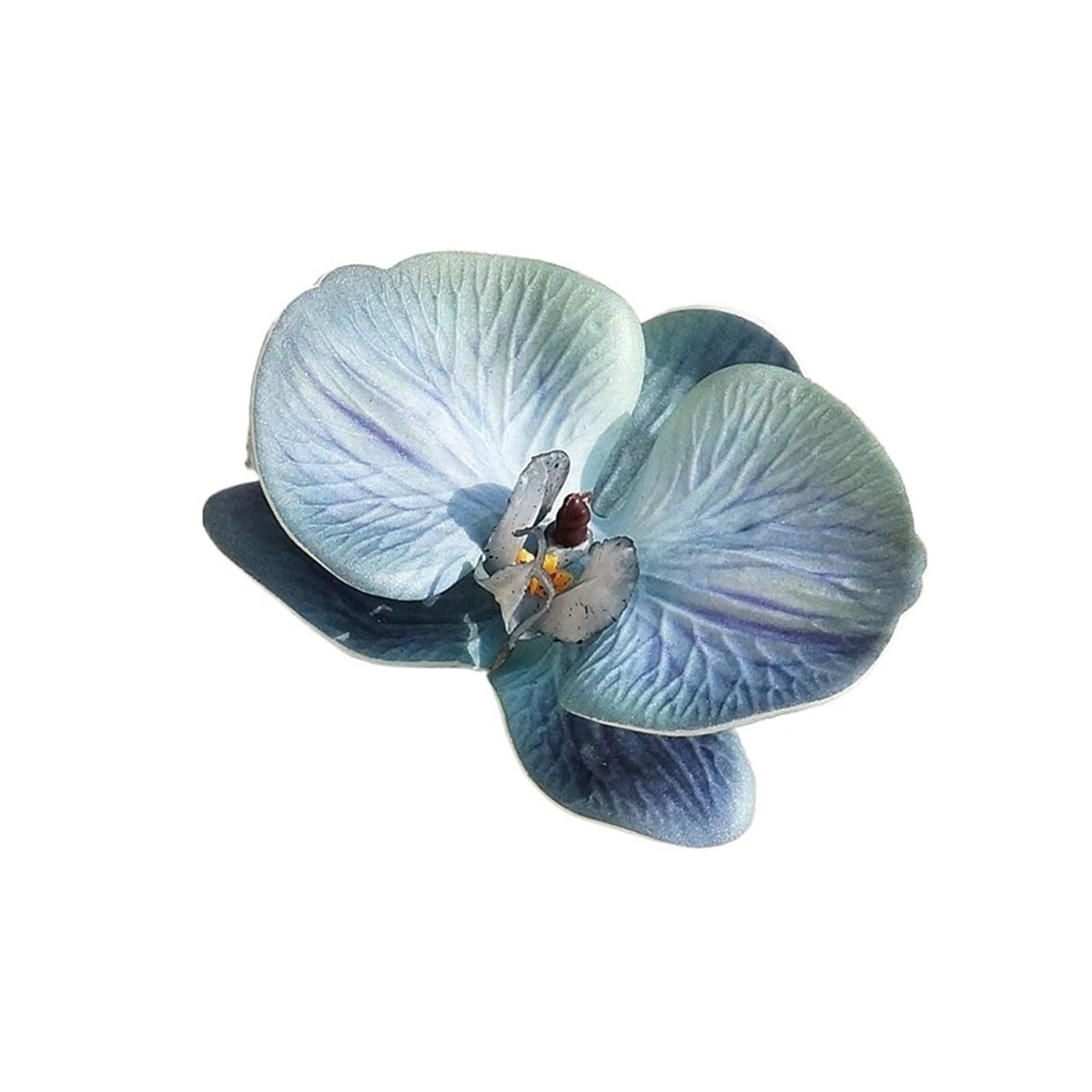 Casetlong 20Pcs Artificial Flowers Diy Gift Box Decor Party Wedding(Blue)
