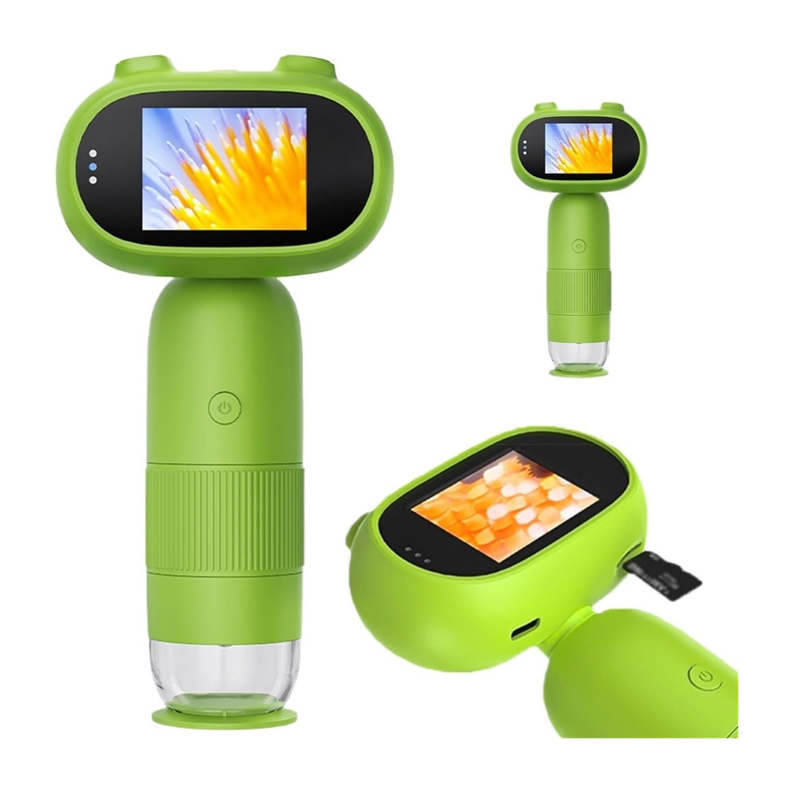 Microscopio Digital de Laboratorio for niños con función fotografía y vídeo, 1000 aumentos, cámara electrónica Lupa for