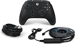 PowerA Avantage Contrôleur filaire pour Xbox Series X.S. avec Lumectra + RGB LED Bande - Black, gamepad, contrôleur de jeu vidéo câblé, contrôleur du jeu, fonctionne avec Xbox One et Windows 10/11, sous licence officielle